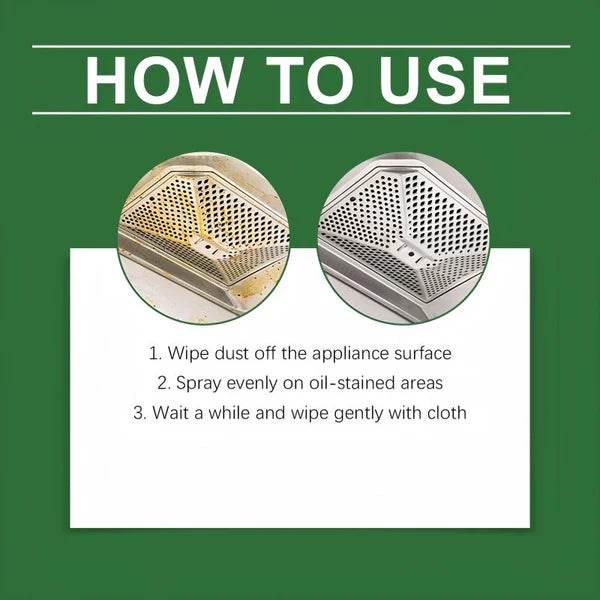 Multi-Purpose Enzyme Foam Cleaner100ml - Effortlessly Removes Grease inSeconds