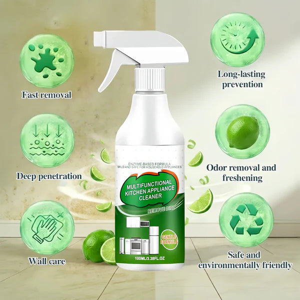 Multi-Purpose Enzyme Foam Cleaner100ml - Effortlessly Removes Grease inSeconds