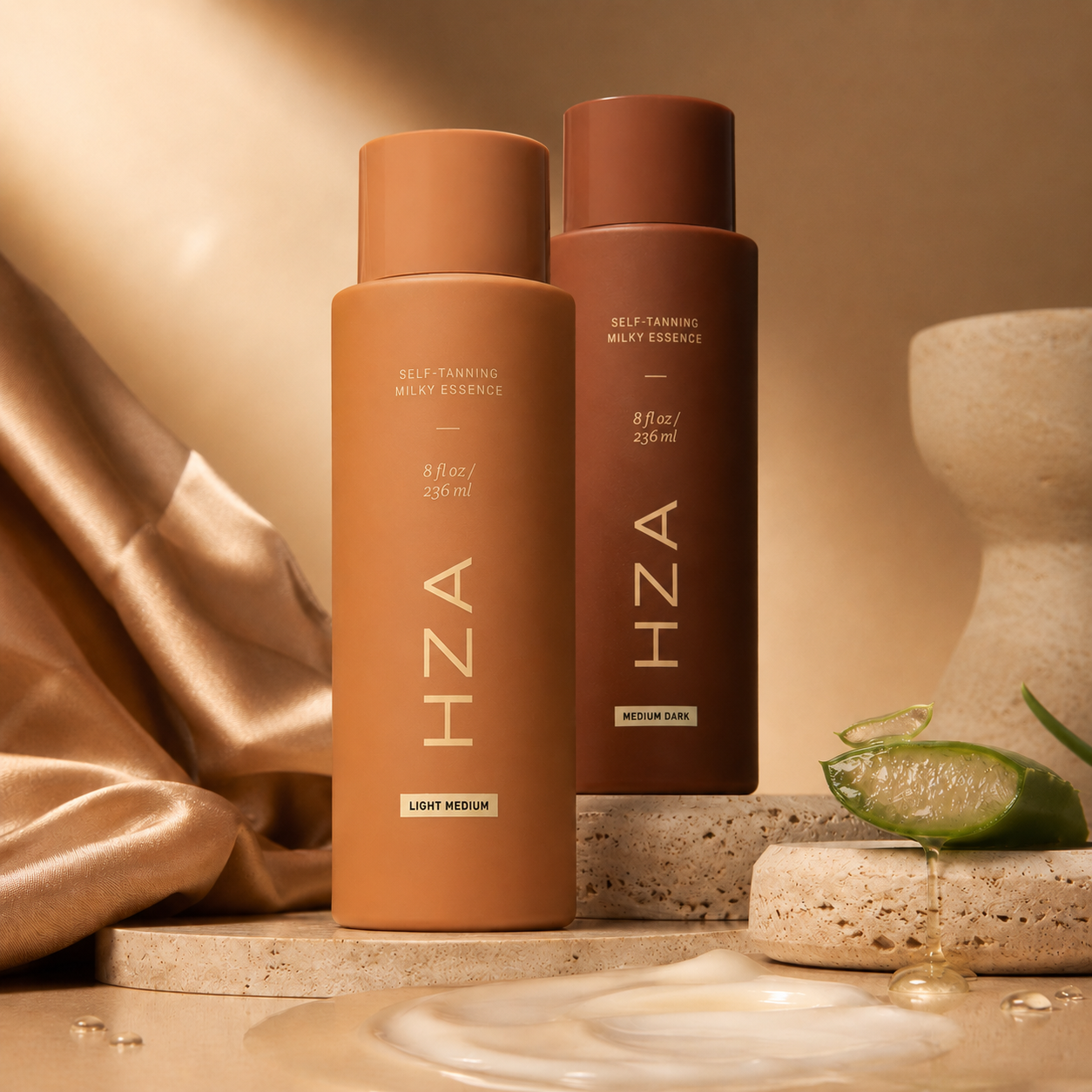 Sun-Kissed Self-Tanning Lotion – Natural, Streak-Free Glow