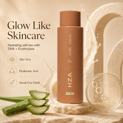 Sun-Kissed Self-Tanning Lotion – Natural, Streak-Free Glow