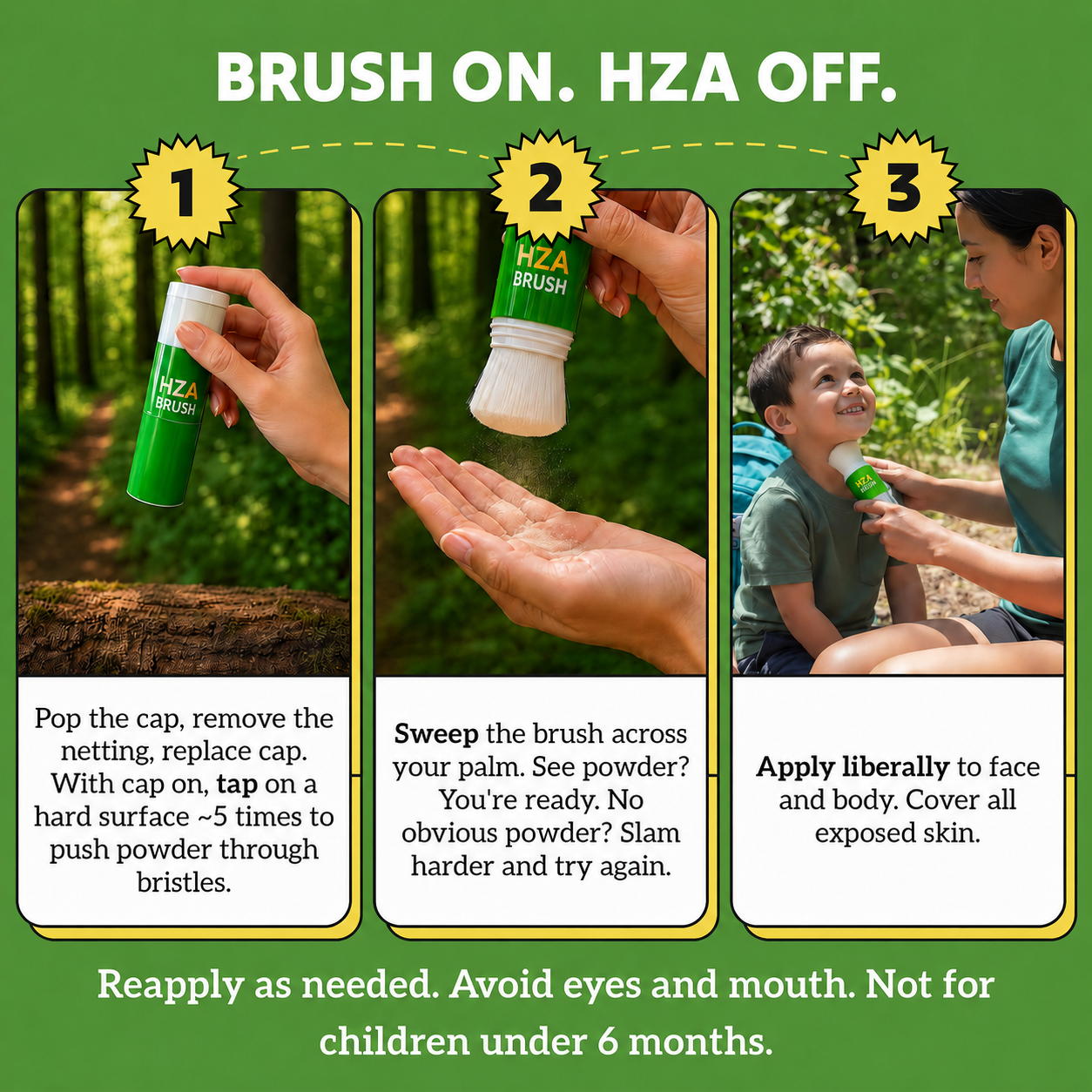 💥75K+ SOLD💕-Brush-On Insect Repellent