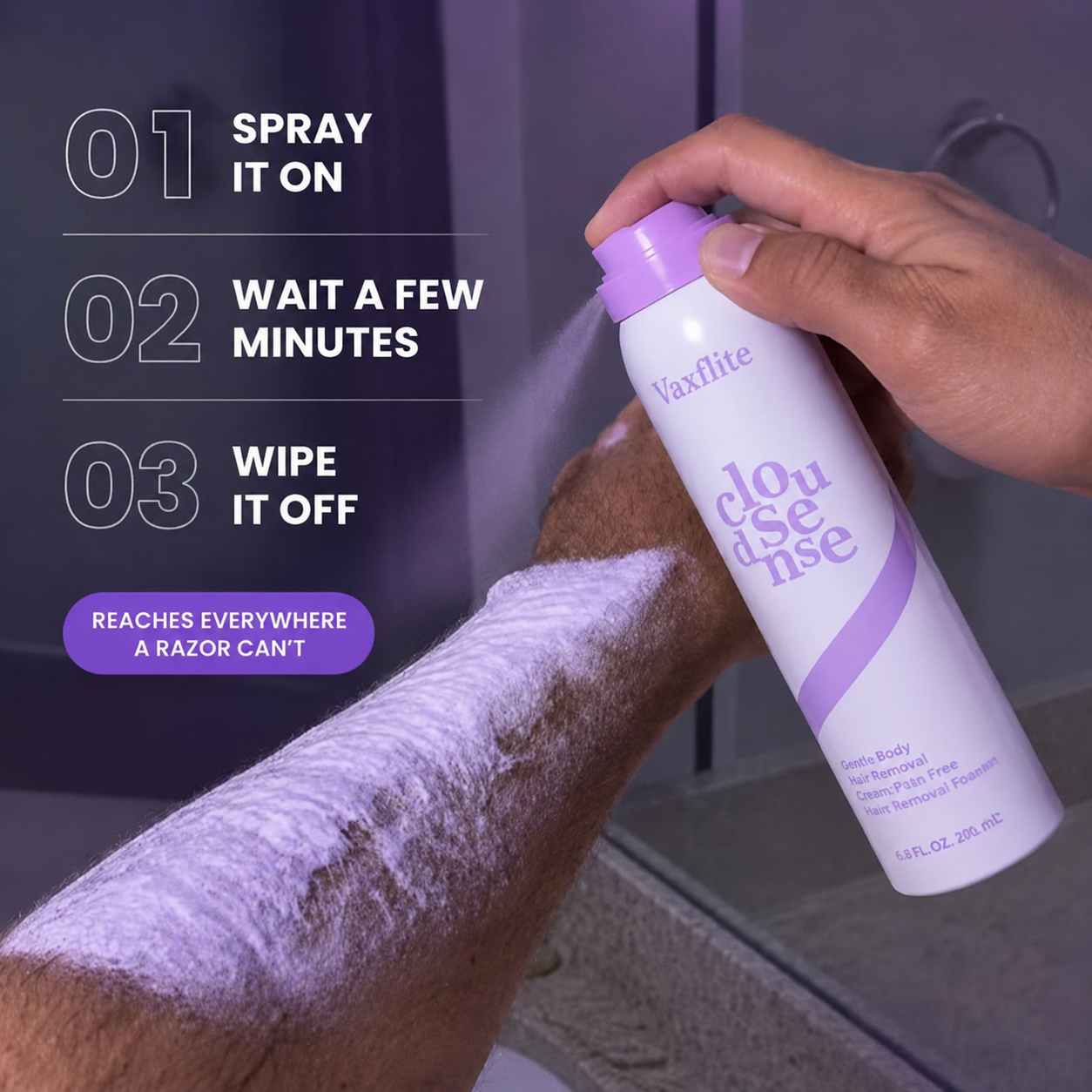 Vaxflite  Premium Hair Removal Spray