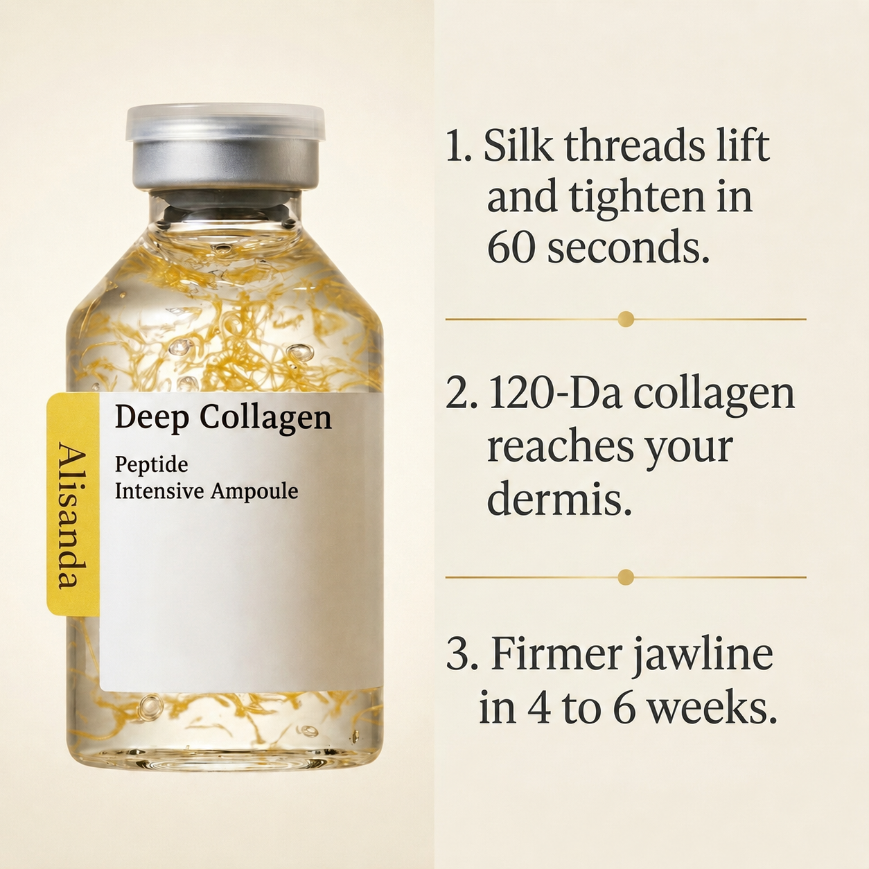 🔥LIMITED TIME🔥 BUY 1 GET 1 FREE｜Alisanda SilkThread Firming Ampoule Serum!!✨