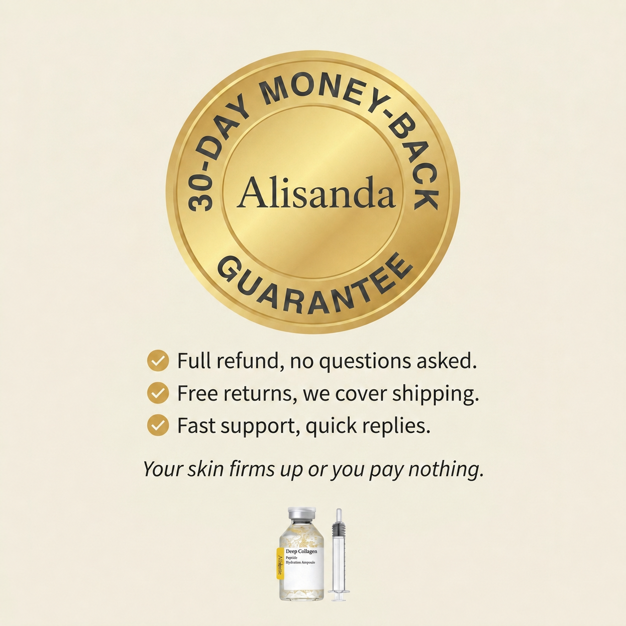 🔥LIMITED TIME🔥 BUY 1 GET 1 FREE｜Alisanda SilkThread Firming Ampoule Serum!!✨