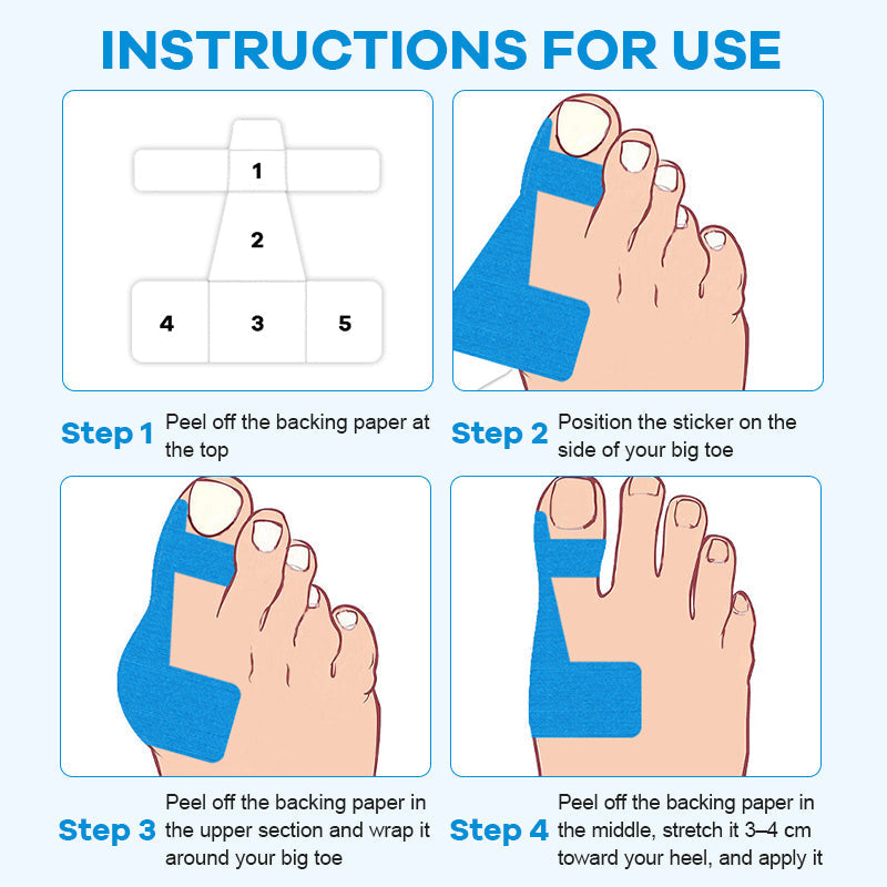 🔥Last Day - 49% Discount🔥 - Hallux Valgus Correction Kinesiology Patches