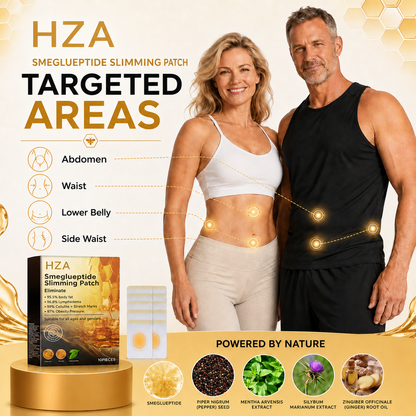 ⚡Buy 1 Get 1 FREE｜HZA Smeglueptide Slimming Patches｜Limited-Time 20% OFF—NOW!★